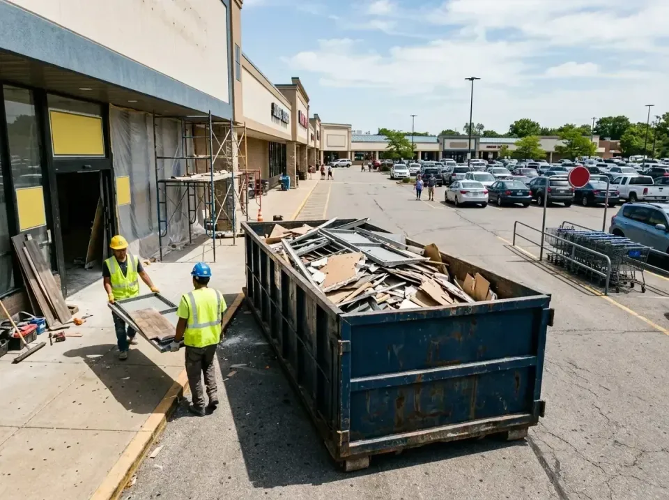 retail-store-renovation-debris-003 — frequently asked questions, Roll-off Dumpster Rentals in La Grange Park, IL
